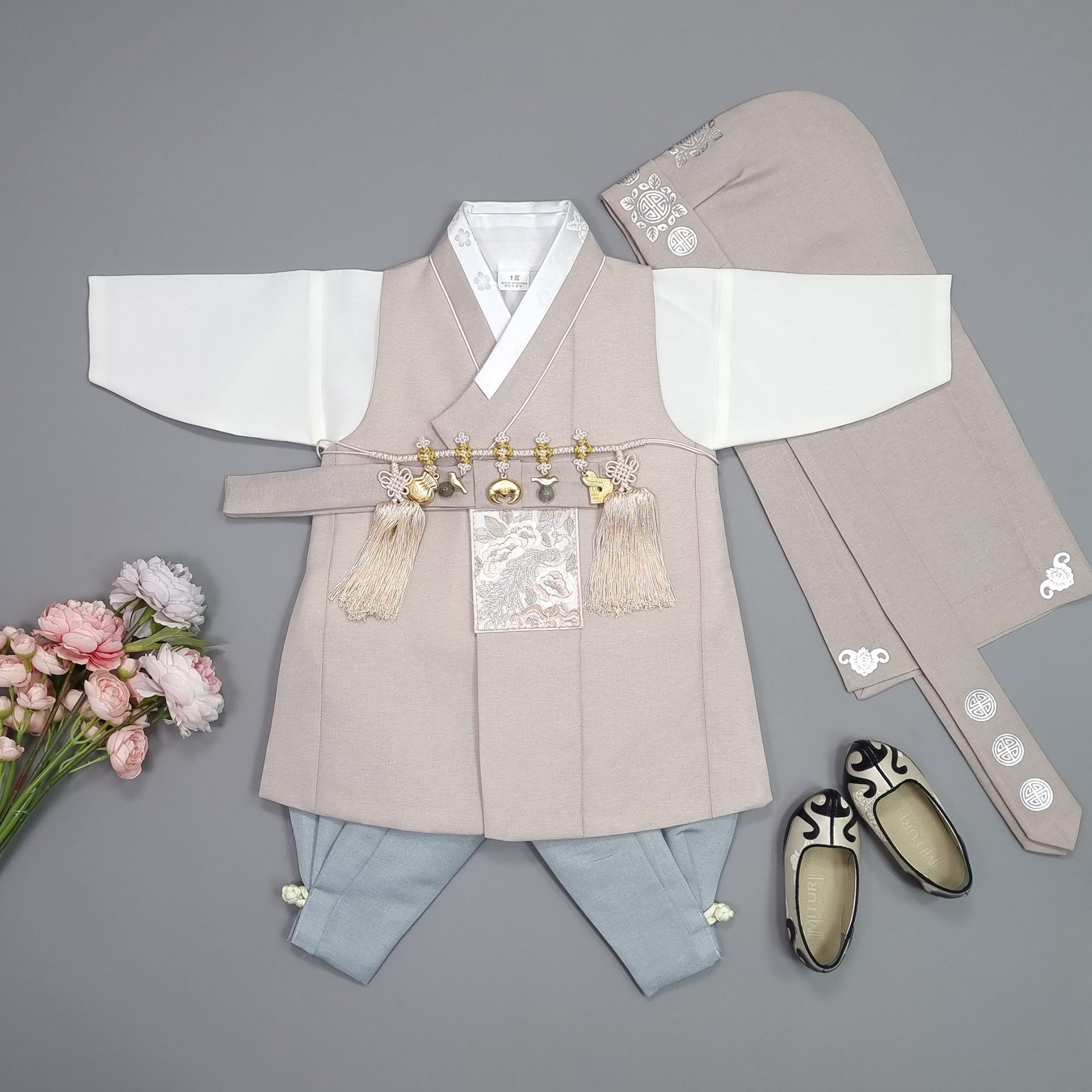 Boy's online Hanbok for First Birthday Dohl Celebration And Korean Traditional Holiday | For 0-11 Years Old (HRB0014)