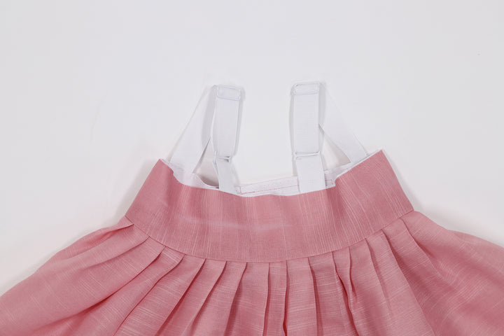 Korean Traditioanl Baby Girl Hanbok Clothing 100th Birth 1 Age Dol Party Celebration Pink Saekdong