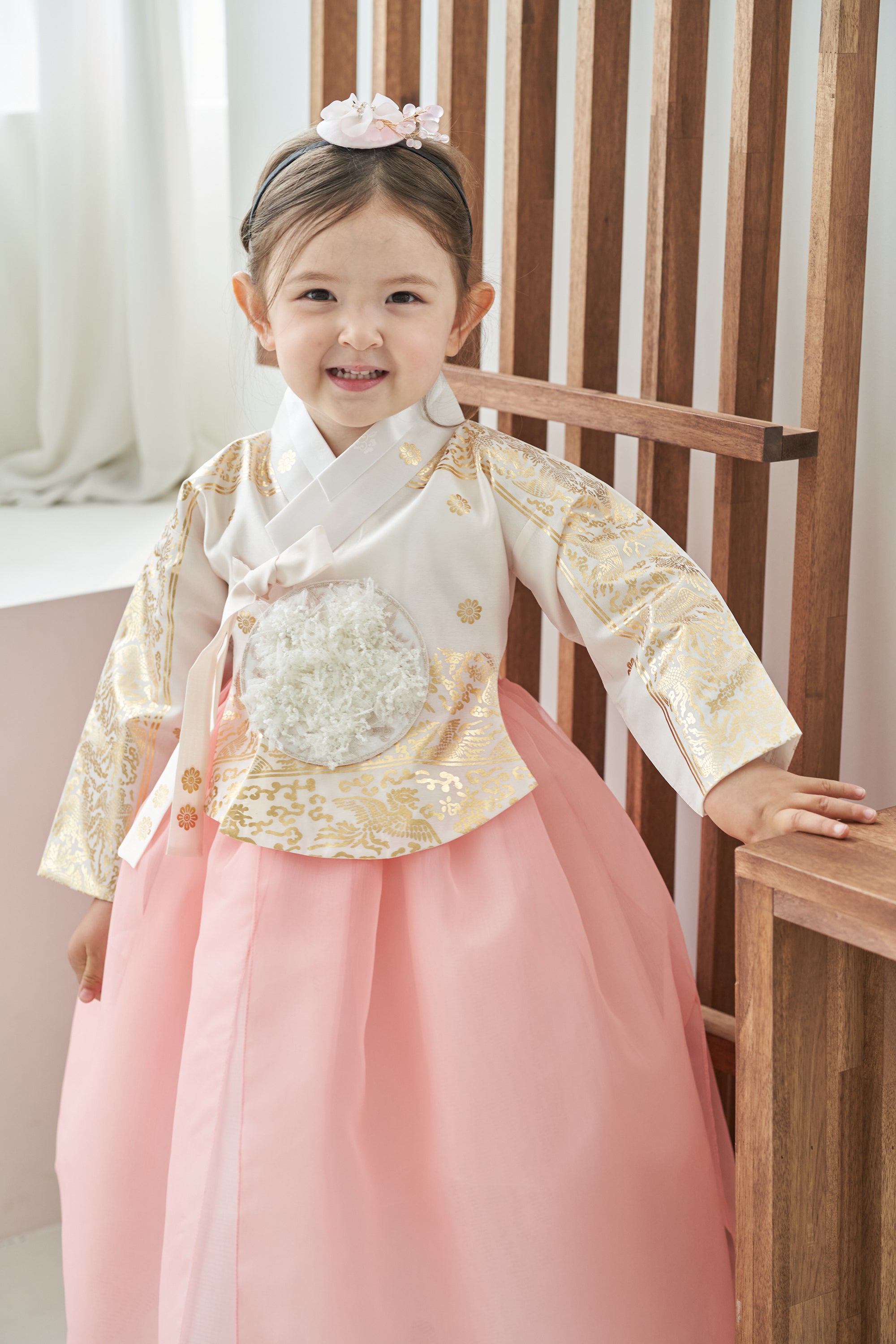 Baby girl hanbok seakdong cute dress set 100days 1st birthday celebrating _ Lee top Hanbok