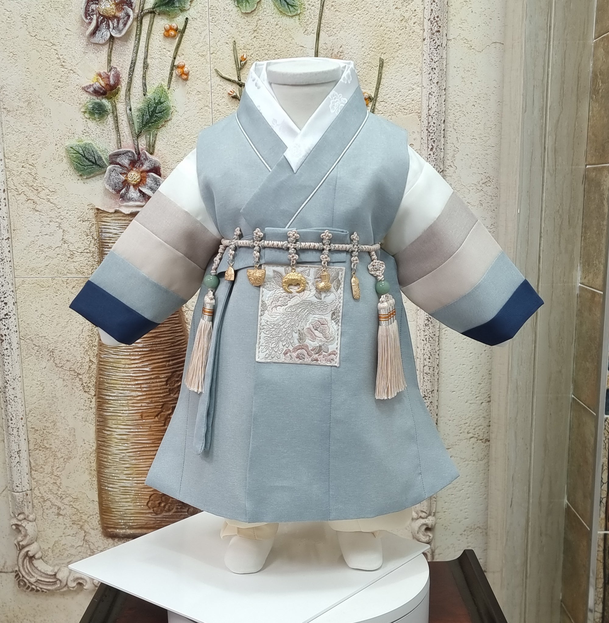 Boy's Hanbok for First Birthday Dohl Celebration And Korean Traditional Holiday | For 0-11 Years Old store (HRB0005)