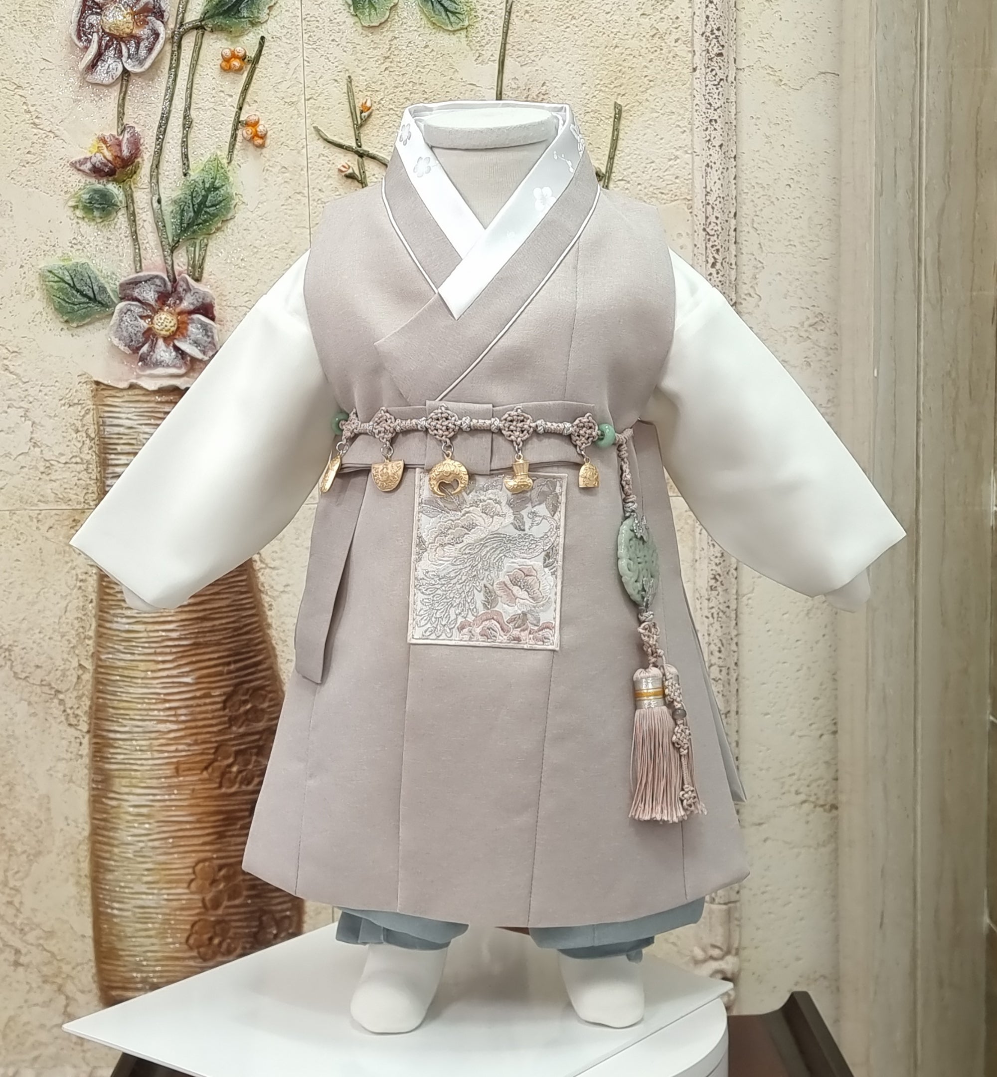 Boy's Hanbok for First Birthday Dohl Celebration And Korean Traditional Holiday 2024 | For 0-11 Years Old (HRB0004)