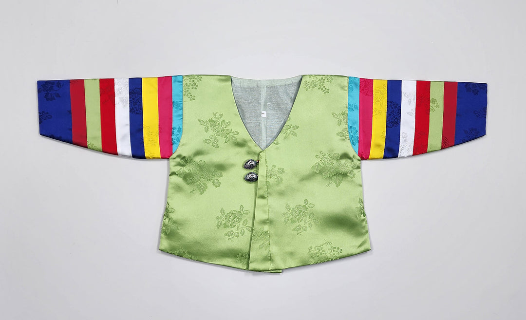 Korean Traditional Boy Baby Hanbok Dol Party Celebration 1 Ages Green GBH108