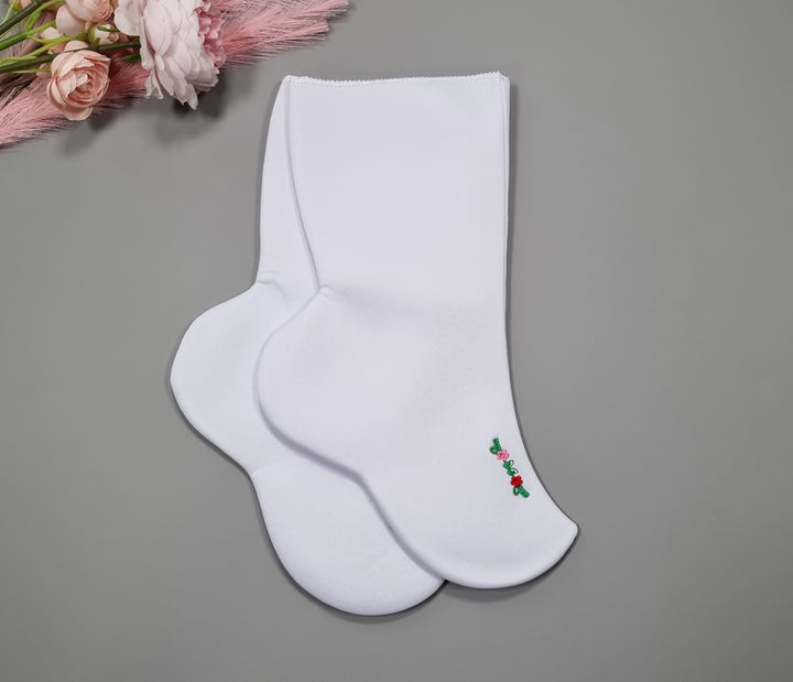 Korean Traditional Hanbok Socks Woman Femail White 01