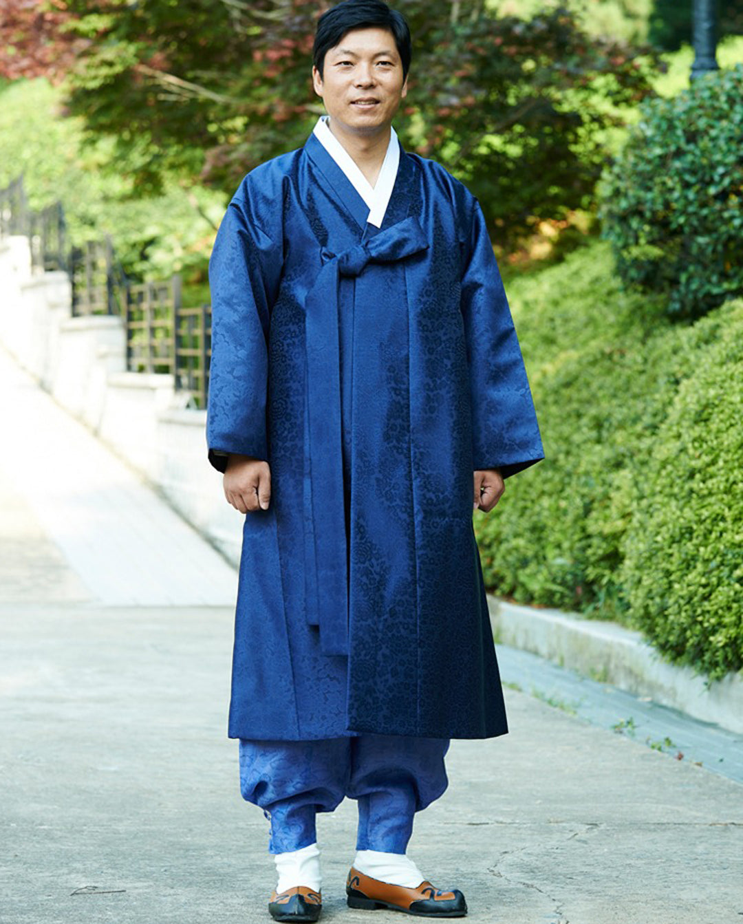 Korean Traditional Man's Jacket Coat Durumagi 두루마기 Clothing Ceremony KND001