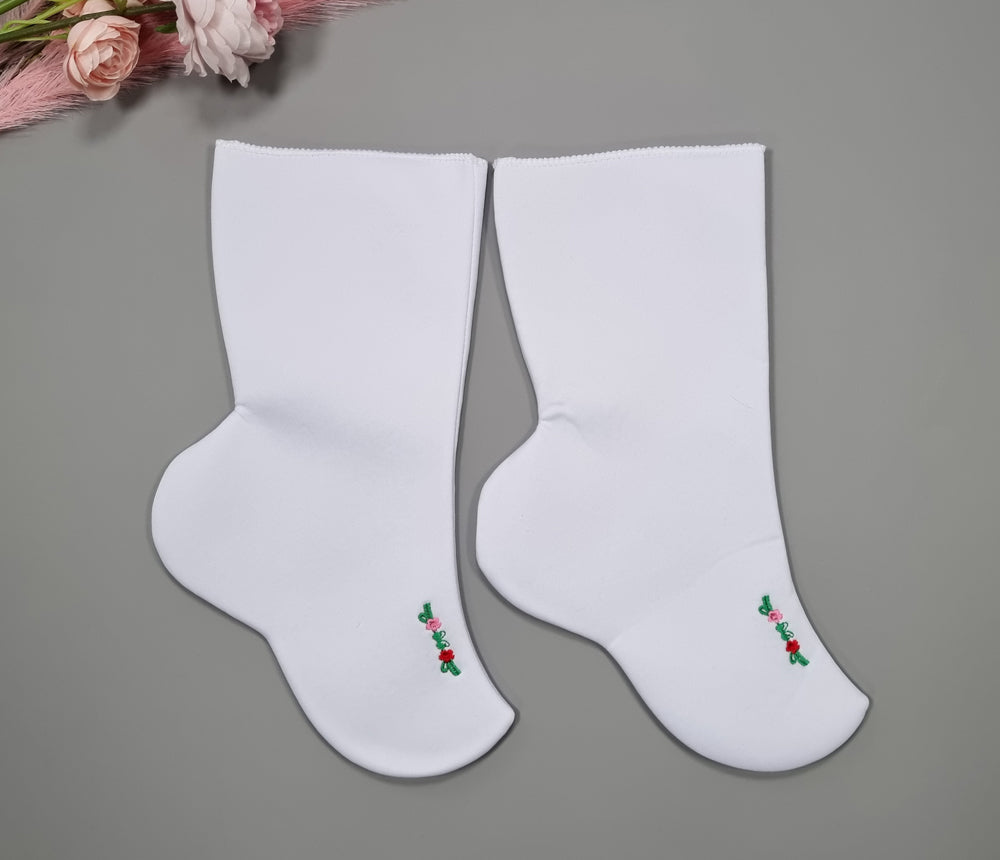 Korean Traditional Hanbok Socks Woman Femail White 01