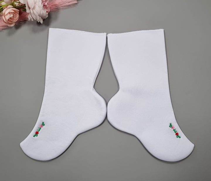 Korean Traditional Hanbok Socks Woman Femail White 01