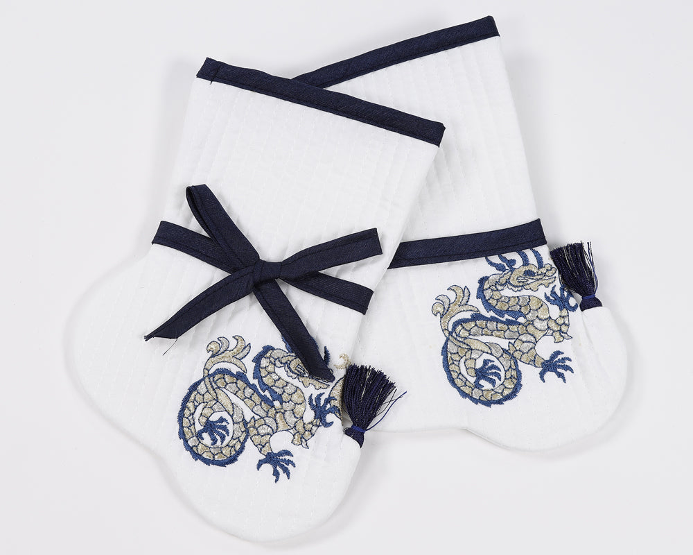 Korean Traditional Boy Baby Hanbok Socks Beoseon 버선 Dragon Embroidery Baikil Dol 1 Year SOC011