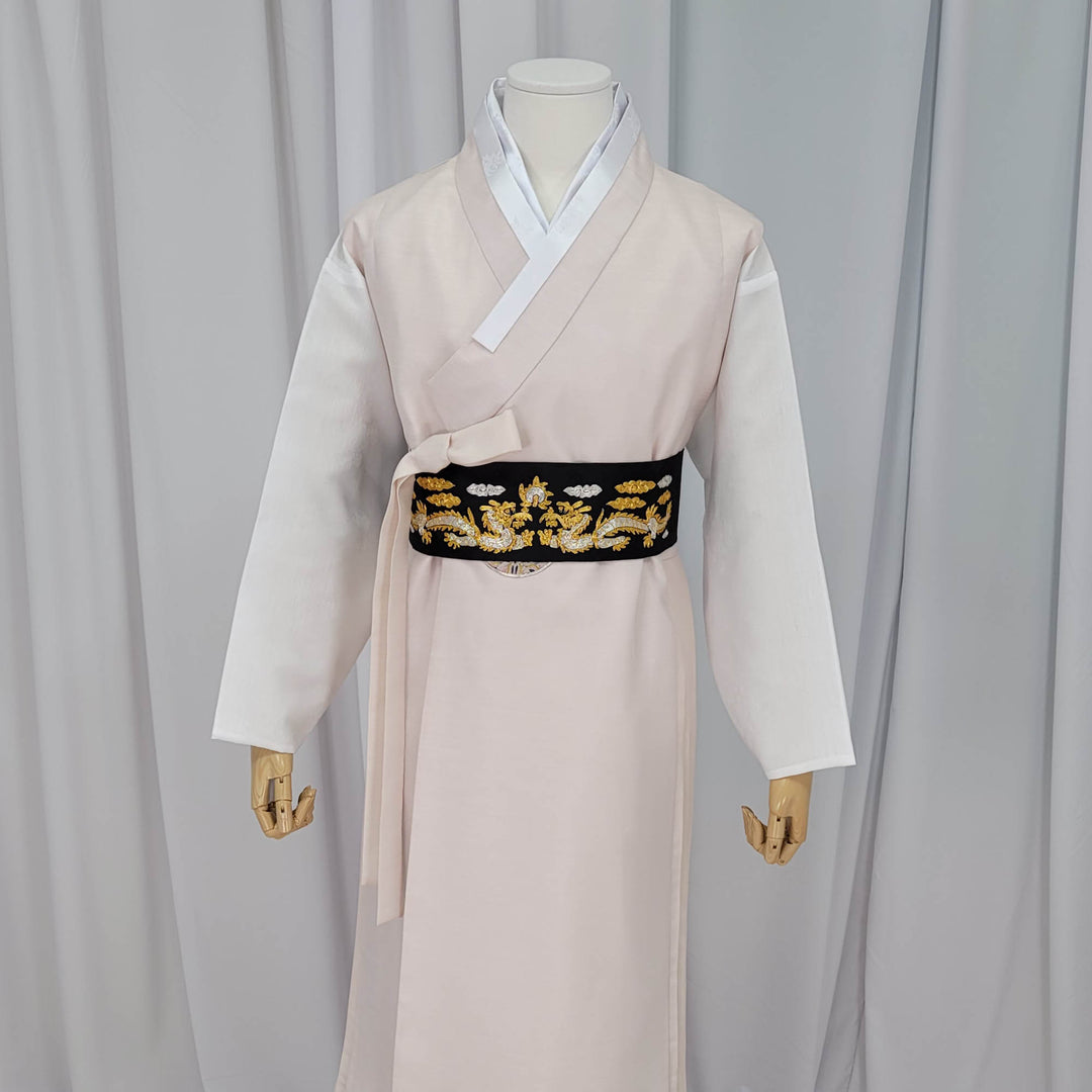 Korean Traditional Man Male Personal Custom Hanbok&nbsp; Ivory Dad Son Couple Wedding Party Ceremony OSM152