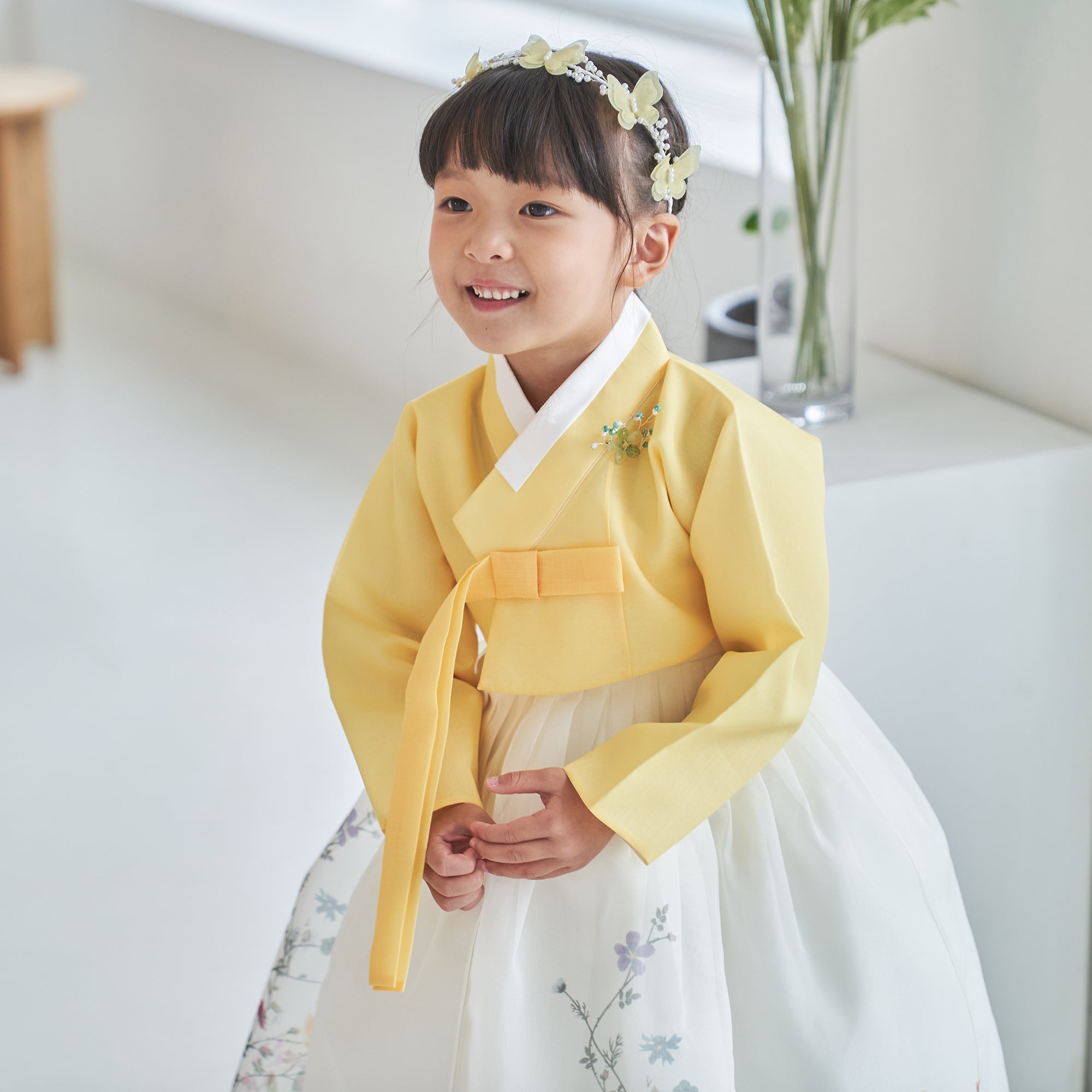 100days 1st birthday set baby girl hanbok dress_Lee outlet Hanbok