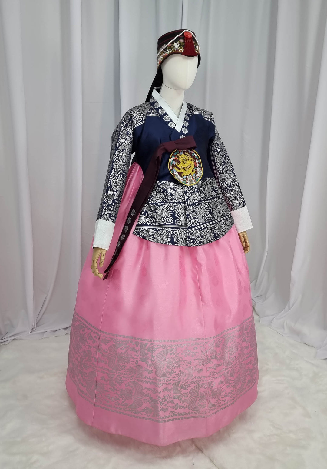 Korean Traditional Woman Personal Custom Hanbok Wedding Party Ceremony High Quality Print Dangui 당의 Queen Princess Design Hanbok OSW141