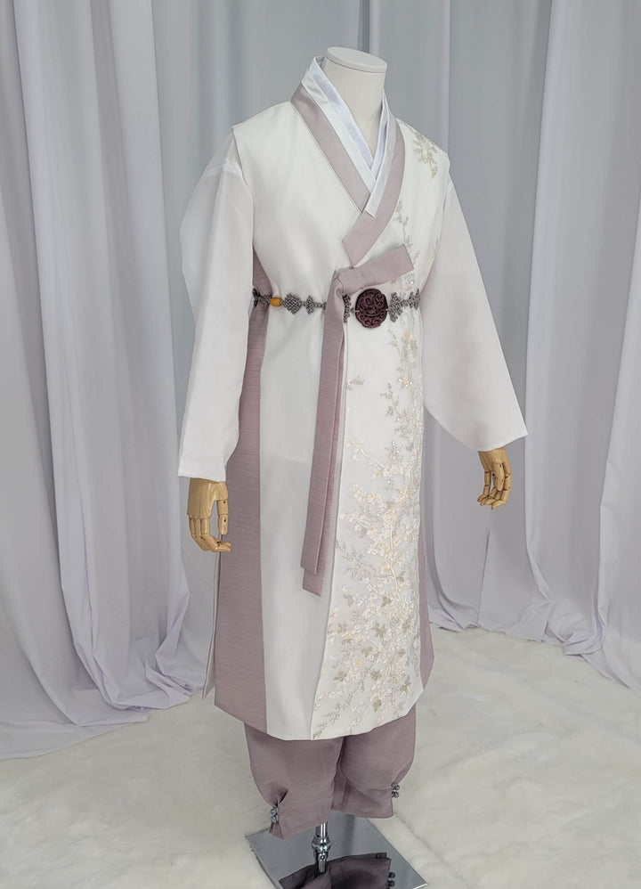 Korean Traditional Man Male Personal Custom Hanbok See Through Flower OSM161