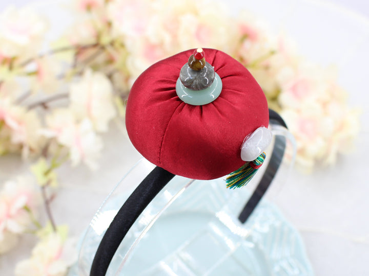 Girl's Hanbok Hair Accessory BASSI head&nbsp; band Piece, Korea Traditional J127