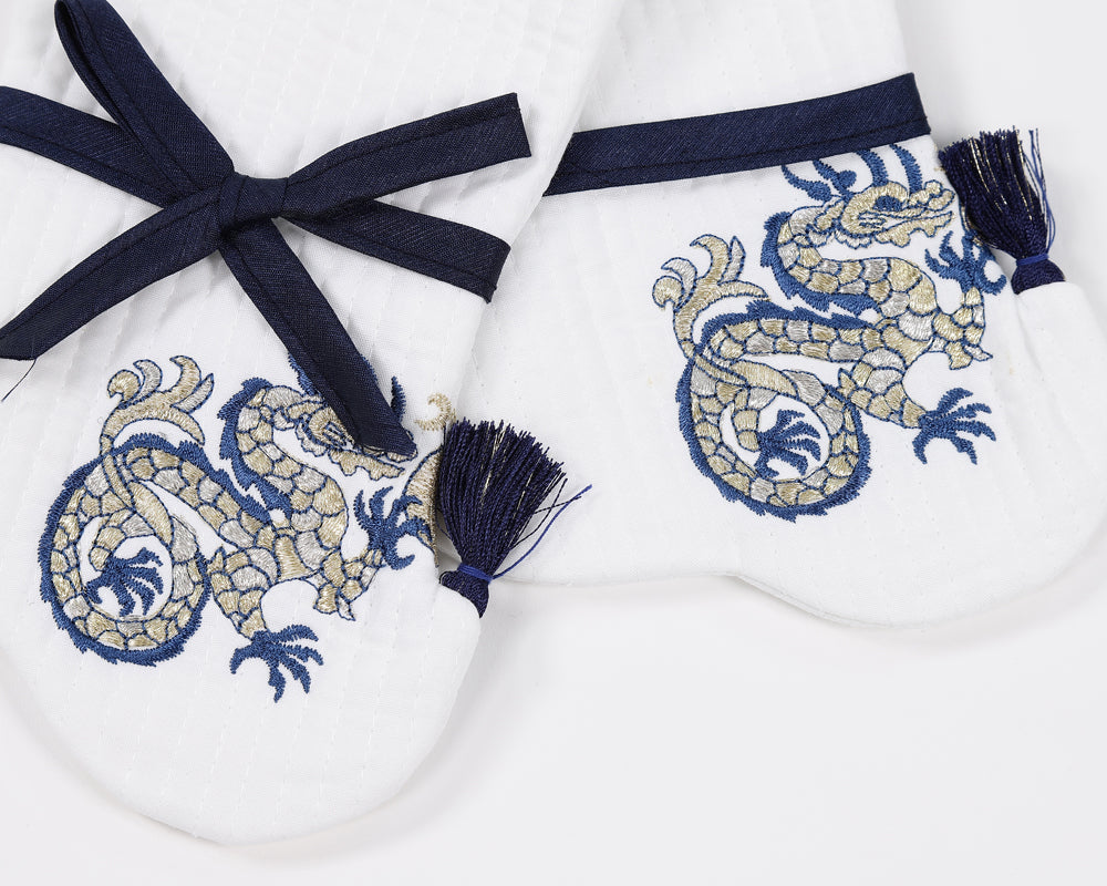 Korean Traditional Boy Baby Hanbok Socks Beoseon 버선 Dragon Embroidery Baikil Dol 1 Year SOC011