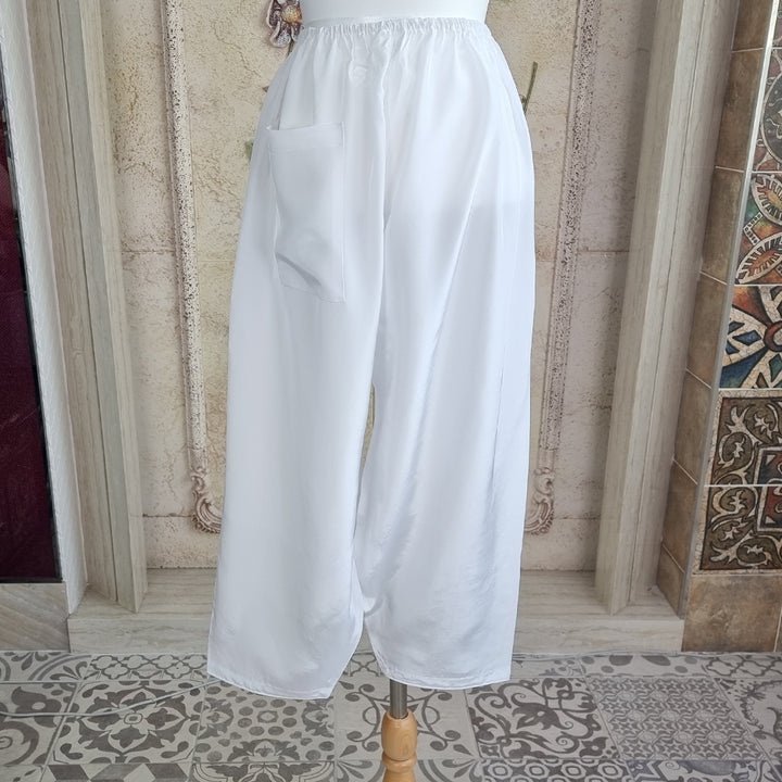 Hanbok Underwear 속바지 Free One Size Korean Traditional Woman Adult Clothing Hanbok Item Ivory OSU01