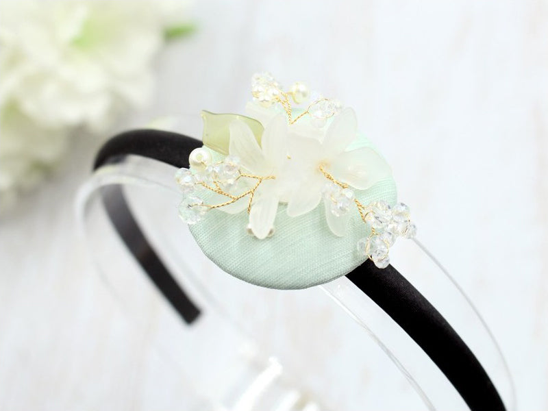 Girl's Hanbok Hair Accessory BASSI head&nbsp; Band Piece, Korea Traditional Flower J138