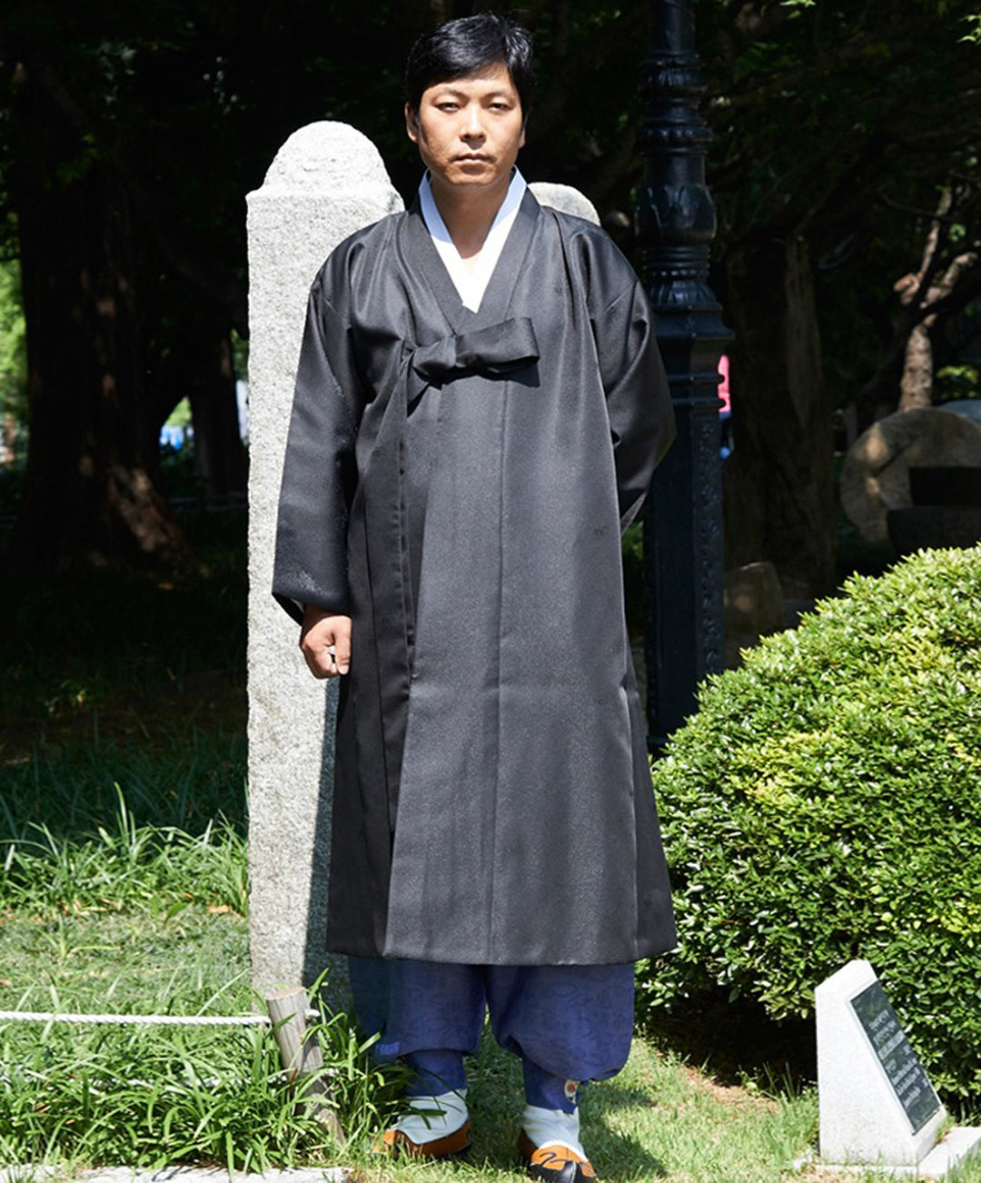 Korean Traditional Man's Jacket Coat Durumagi 두루마기 Clothing Ceremony KND002