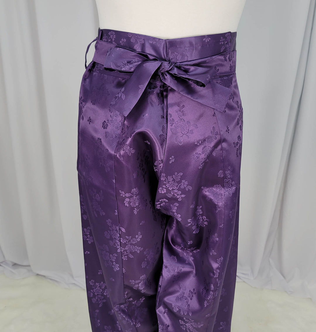 Korean Traditional Man Personal Custom Hanbok Pants Purple Wedding Party Ceremony OSM137