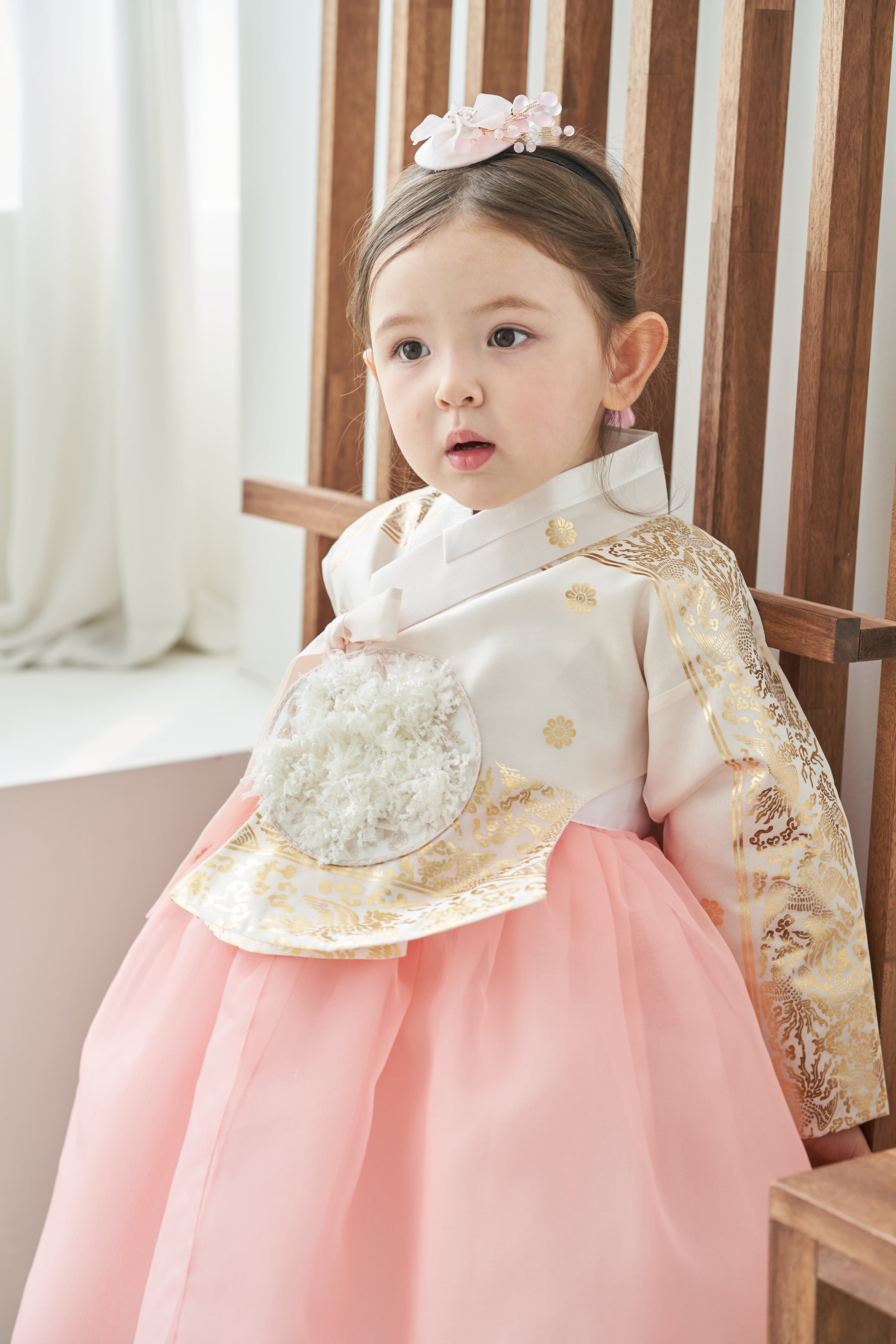 Girl's Hanbok for First popular Birthday Dohl Celebration | Baby's Dol Party For 0-11 Years Old (HRG0006)