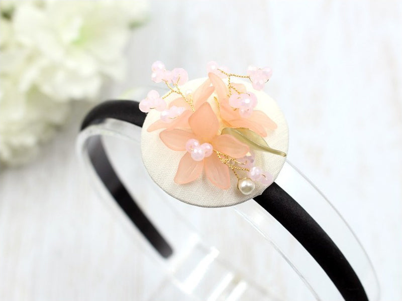 Girl's Hanbok Hair Accessory BASSI head&nbsp; Band Piece, Korea Traditional Flower J138