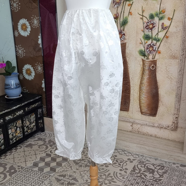 Hanbok Underwear 속바지 Free One Size Korean Traditional Woman Adult Clothing Hanbok Item Ivory OSU03