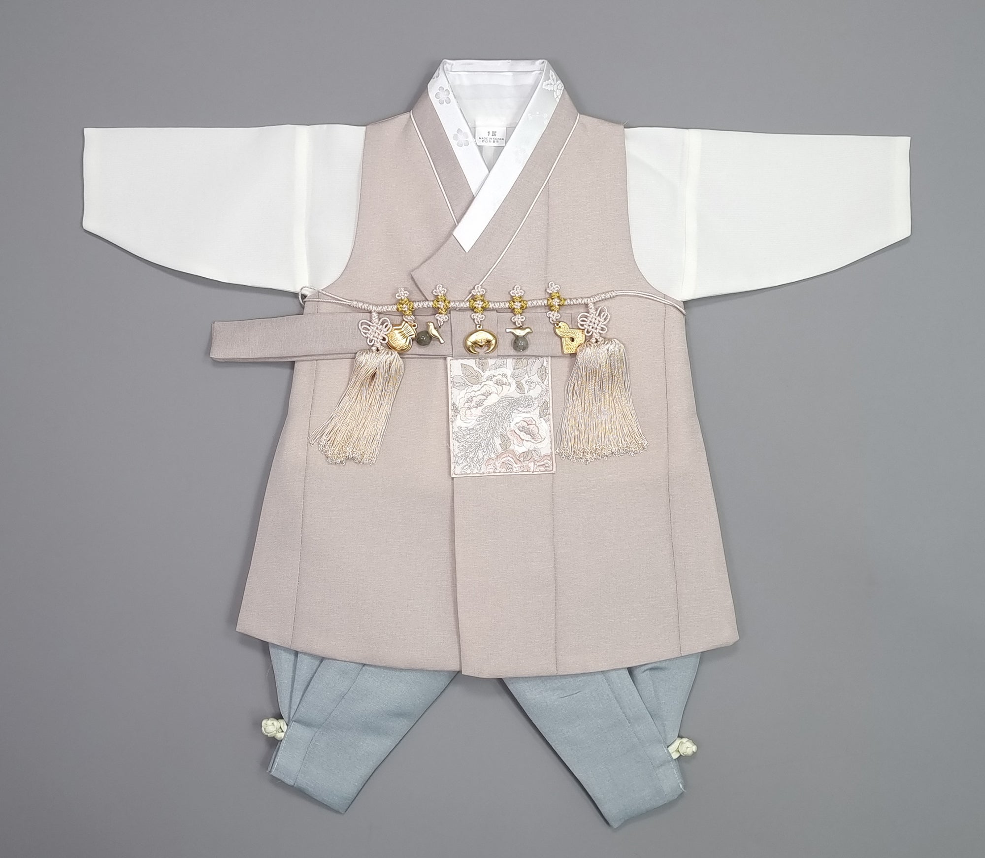 Boy's Hanbok for First Birthday Dohl Celebration And Korean Traditional Holiday | For 0-11 Years Old deals (HRB0005)