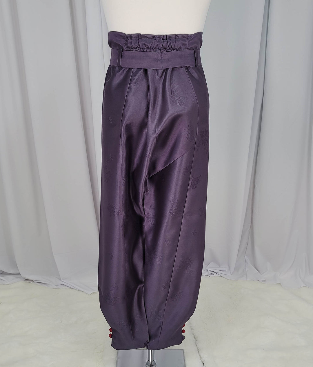 Korean Traditional Man Personal Custom Hanbok Pants Purple Wedding Party Ceremony OSM142