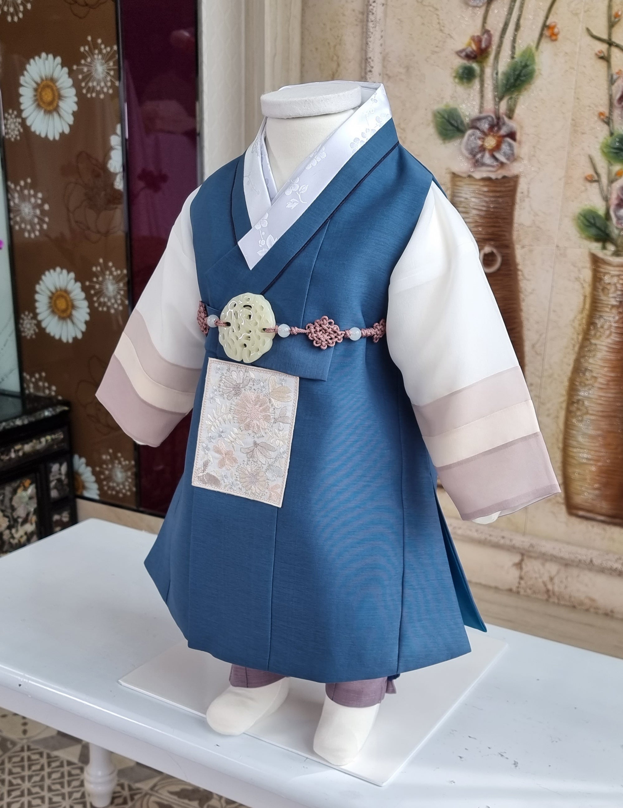 Boy's Hanbok for First Birthday Dohl Celebration And Korean Traditional Holiday | For 0-11 Years Old outlet (HRB0010)