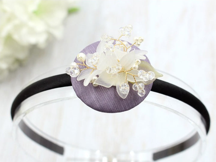 Girl's Hanbok Hair Accessory BASSI head&nbsp; Band Piece, Korea Traditional Flower J138