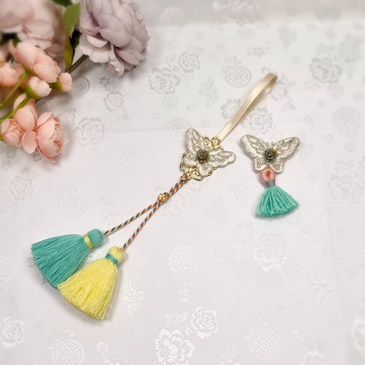 Korea Hanbok Norigae Brooch Baby Girl Ornament JT116