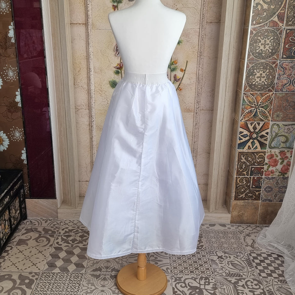 Hanbok Underwear Petticoat 속치마 Big Volume Unerskirt Korean Traditional Woman Adult Clothing Hanbok Item Ivory OSU08