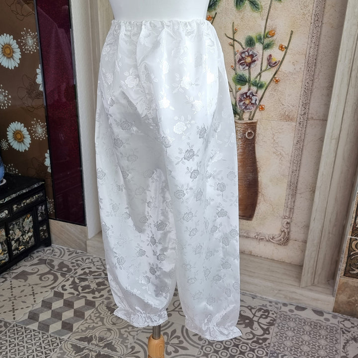 Hanbok Underwear 속바지 Free One Size Korean Traditional Woman Adult Clothing Hanbok Item Ivory OSU03