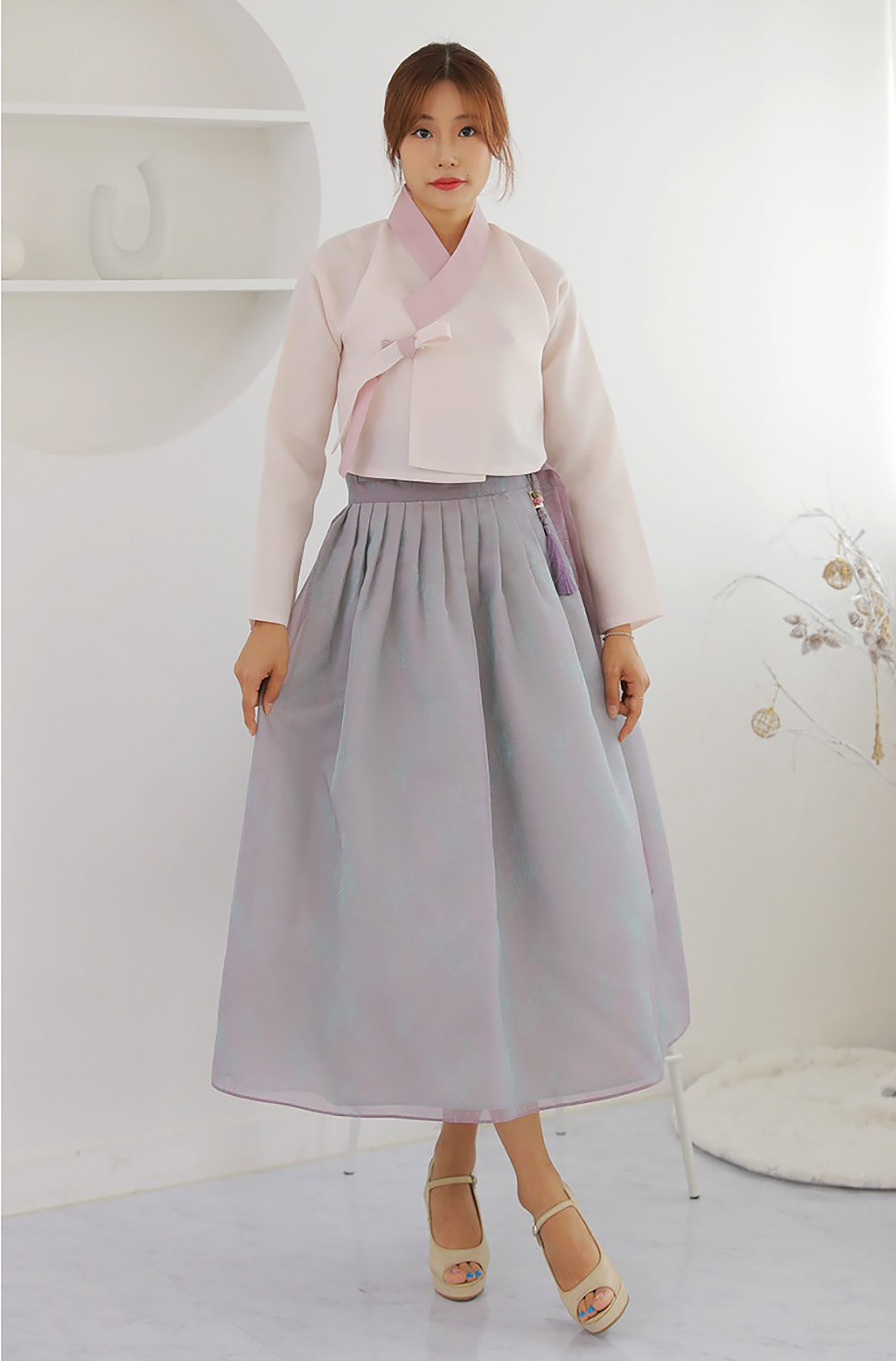 Korean Modern Daily Hanbok Casual Modernized Party Celebration Dress T BellaHanbok